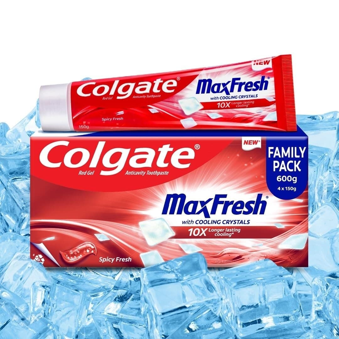 COLGATE Max Fresh Toothpaste 150g - Health & Personal Care