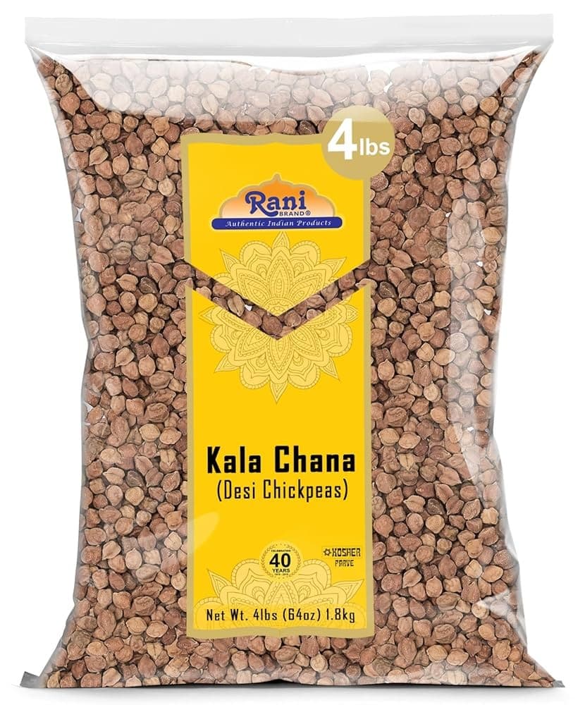 FROM THE EARTH Kala Chana 4lb - Pulses