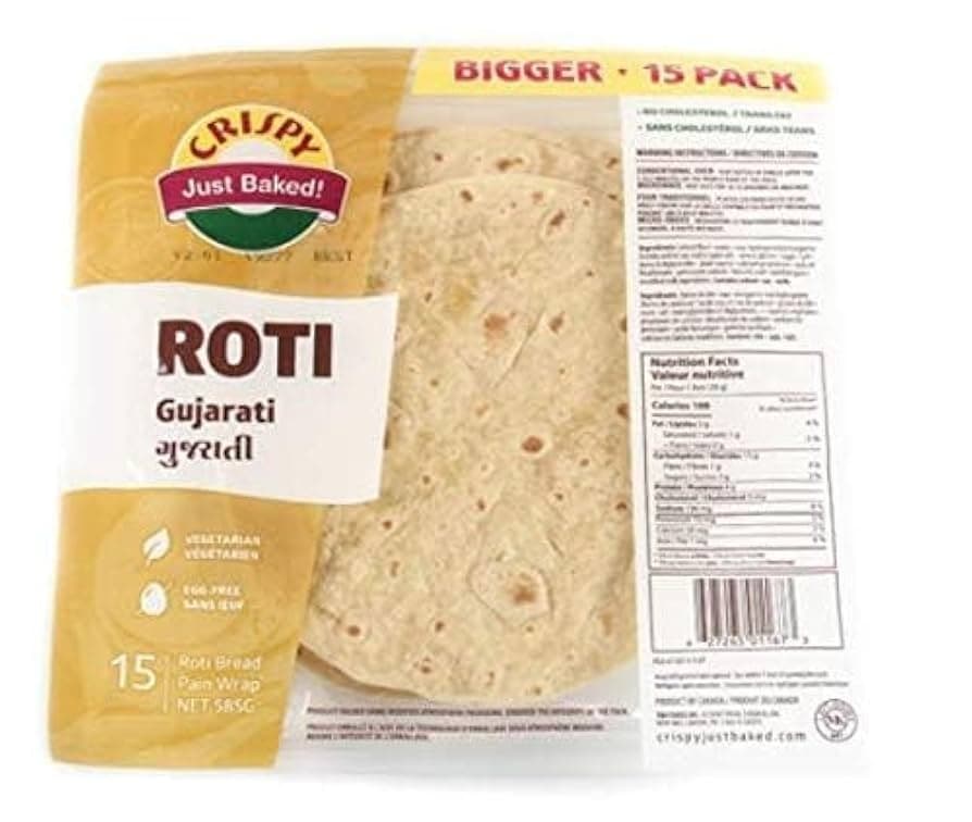 Crispy Gujarati Roti 10pcs - Bakery & Bread
