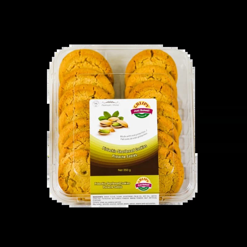 Crispy Pistachio Cookie 350g - Snacks