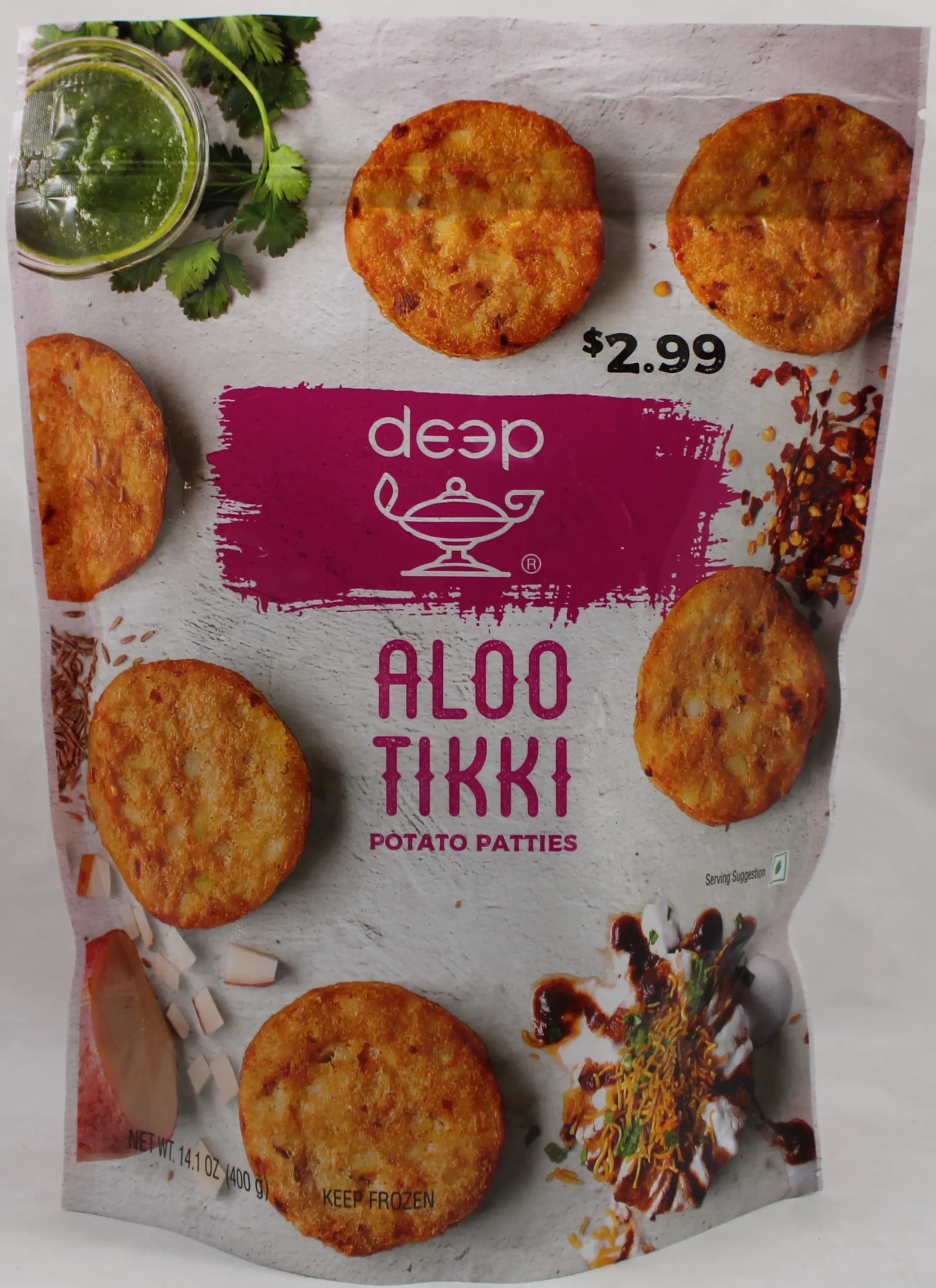 Deep Aloo Tikki 400g - Snacks