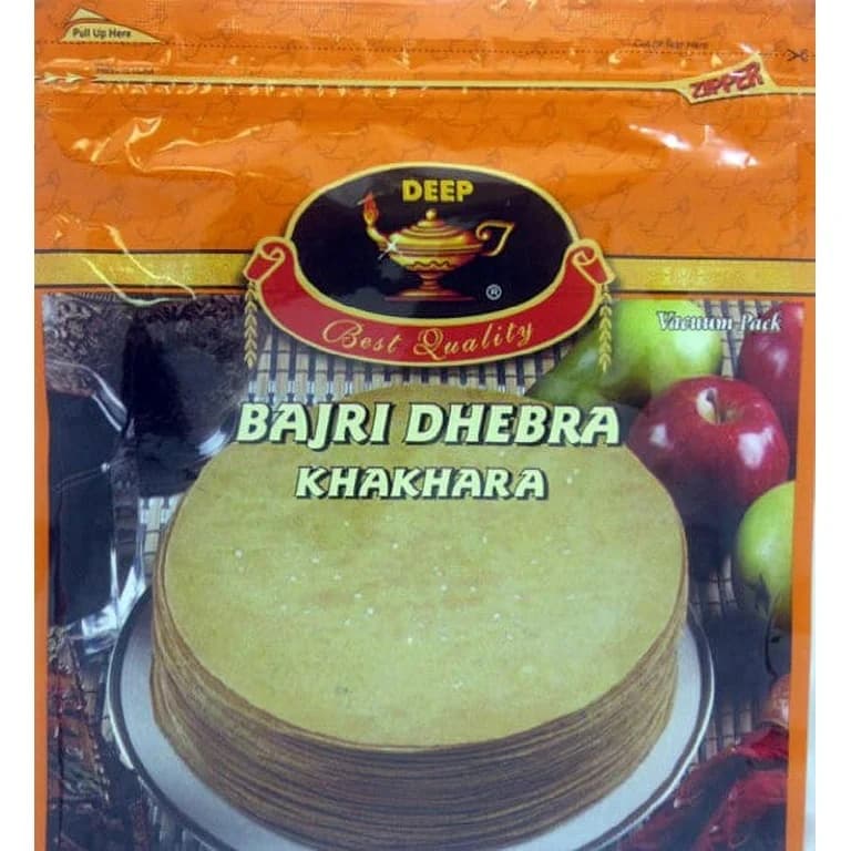 Deep Bajri Dhebra Khakhra 180g - Snacks