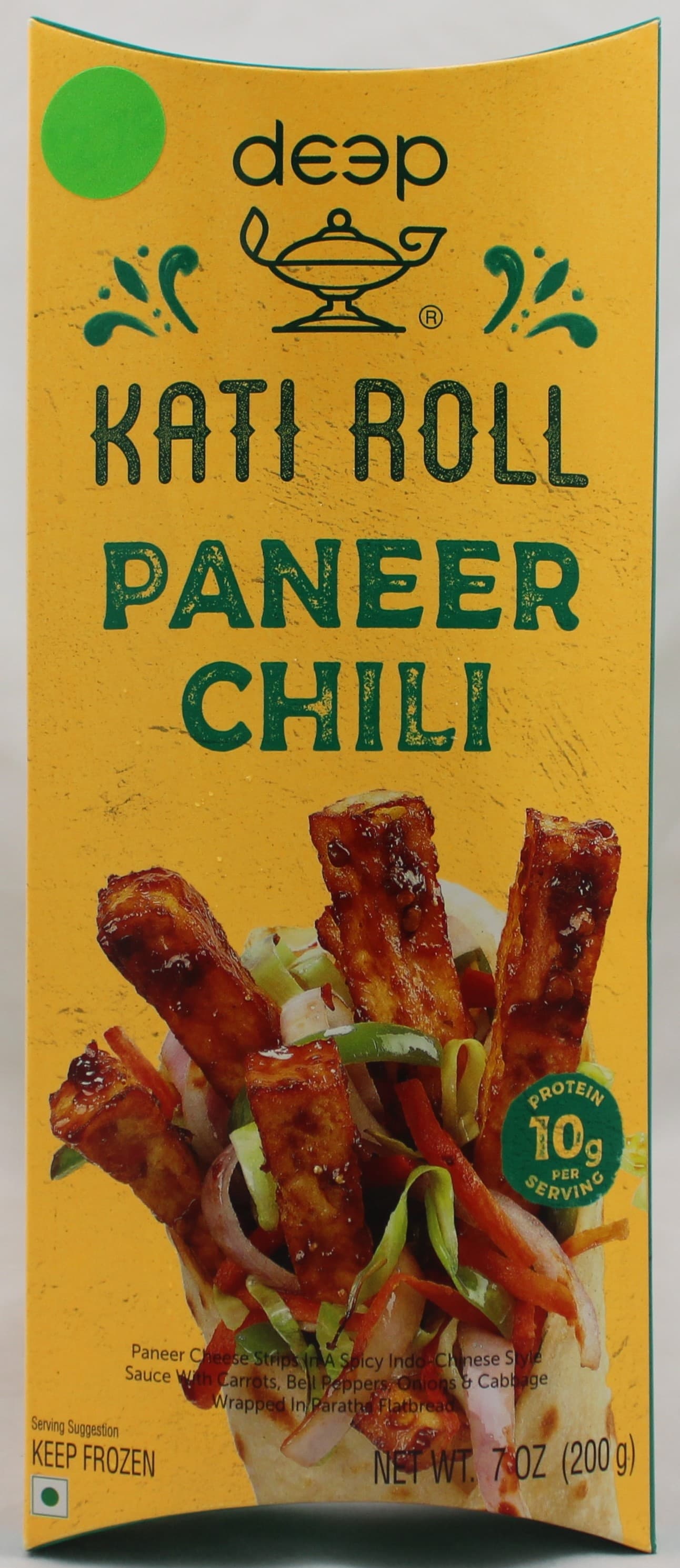 Deep Paneer Chili Kati Roll 200g - Frozen