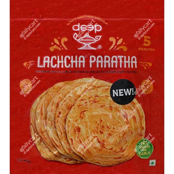 Deep Lachcha Paratha 340g - Bakery & Bread