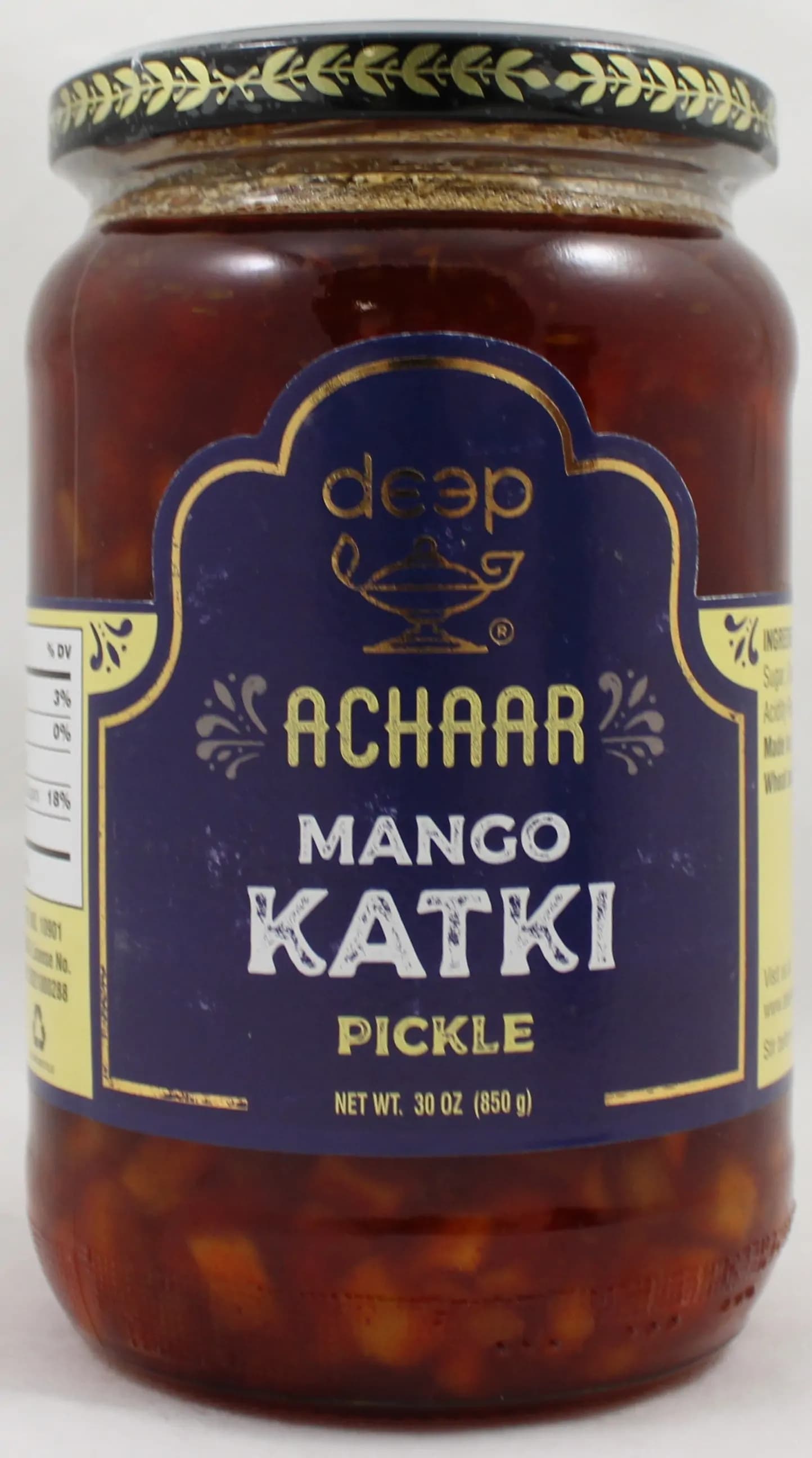 Deep Mango Katki Pickle 850g - Condiments