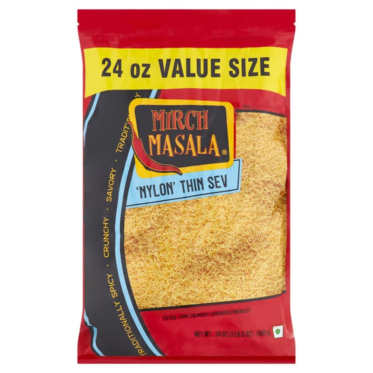 Deep Mirch Masala Nylon Sev 24oz - Snacks