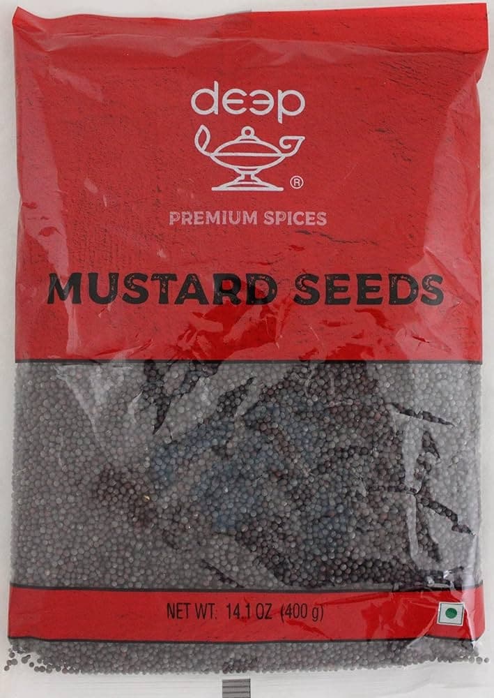 Deep Mustard Seeds 400g - Spices and Herbs