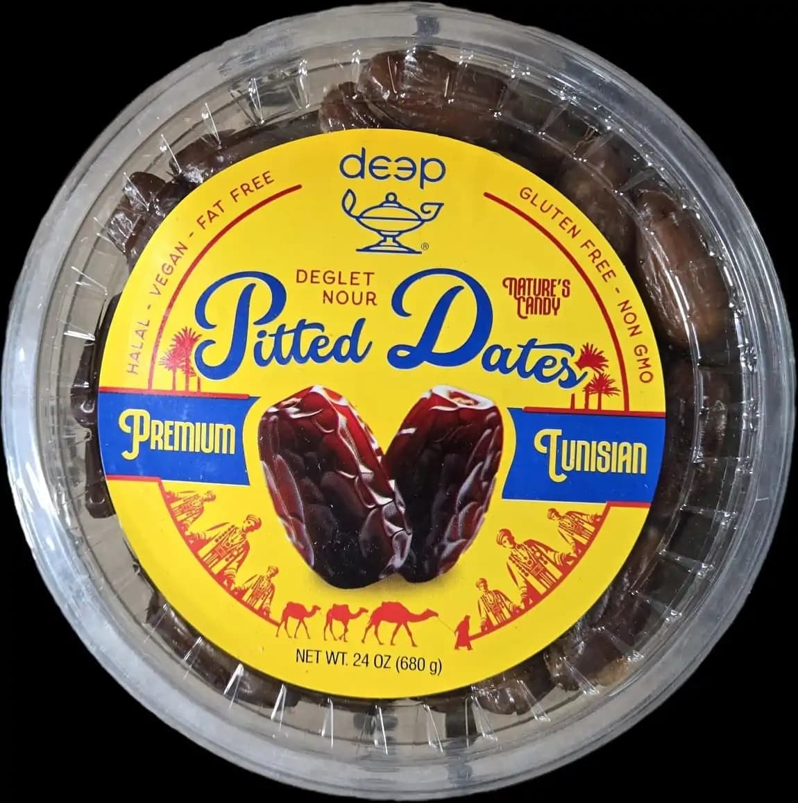 DEEP PITTED DATES 680GM - Snacks