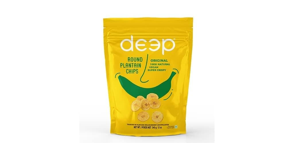 Deep Plantain Chips 340g - Snacks