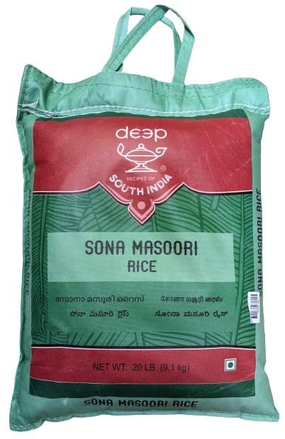 Deep Udupi Sona Masoori Rice 20lb - Flour & Grains