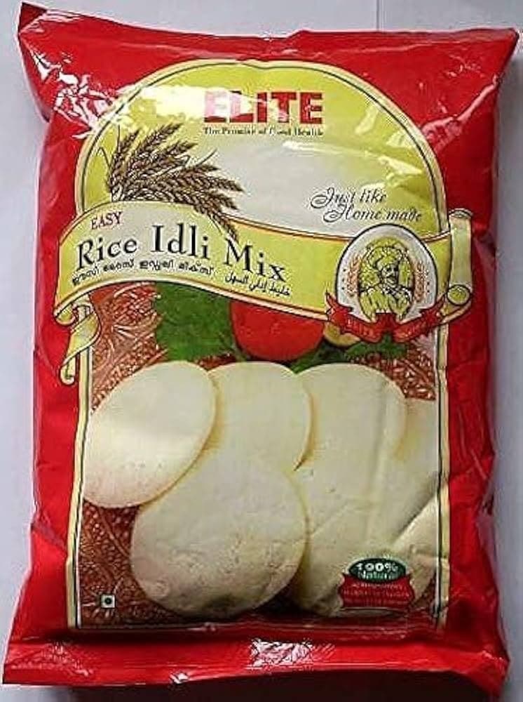 ELITE Rice Idli Mix 1kg - Ready-to-Cook
