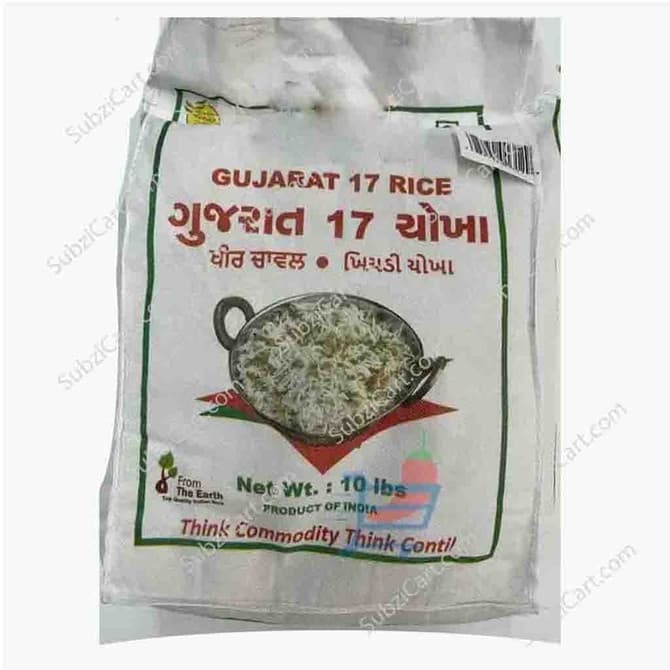 FROM THE EARTH Gujarat 17 Rice 10lb - Flour & Grains