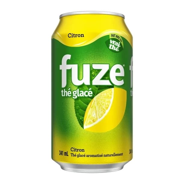 FUZE Iced Lemon Tea 341ml - Beverages