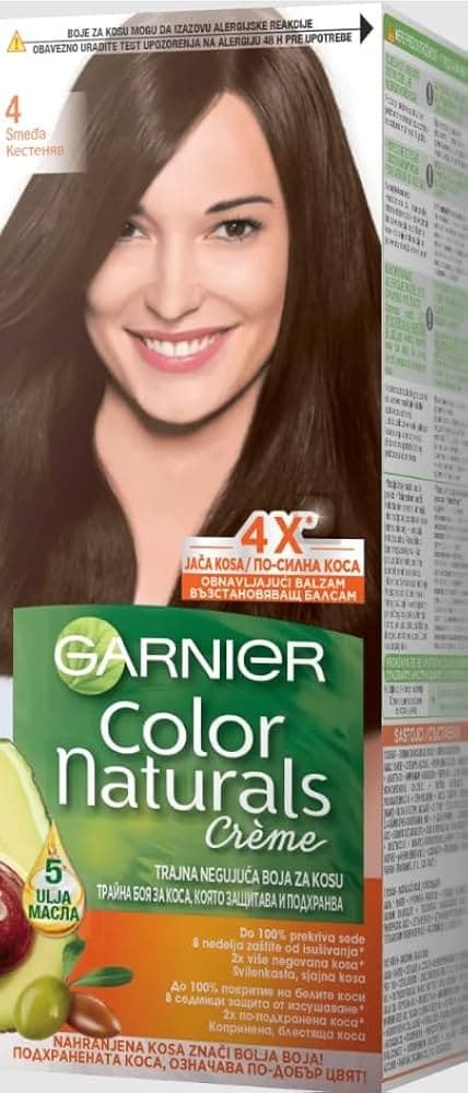 Garnier Natural Brown 4.0 20ml + 20g - Health & Care