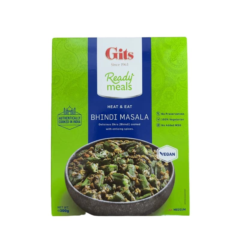 GITS Bhindi Masala 300g - Ready-to-Cook