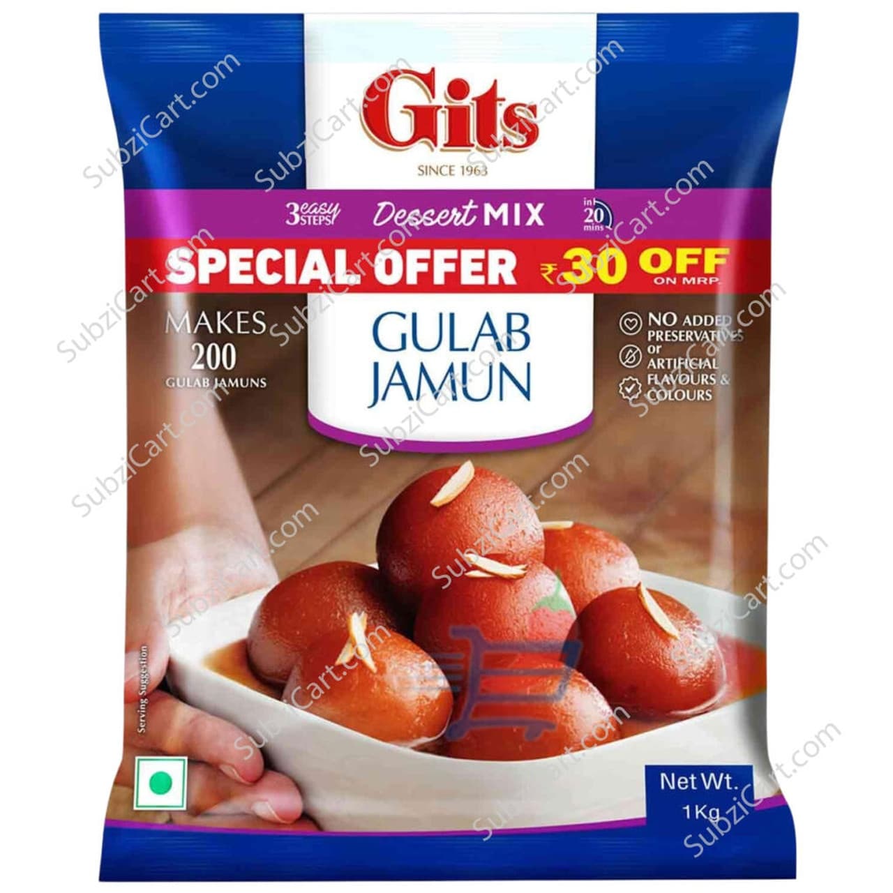 GITS Gulab Jamun 1kg - Snacks