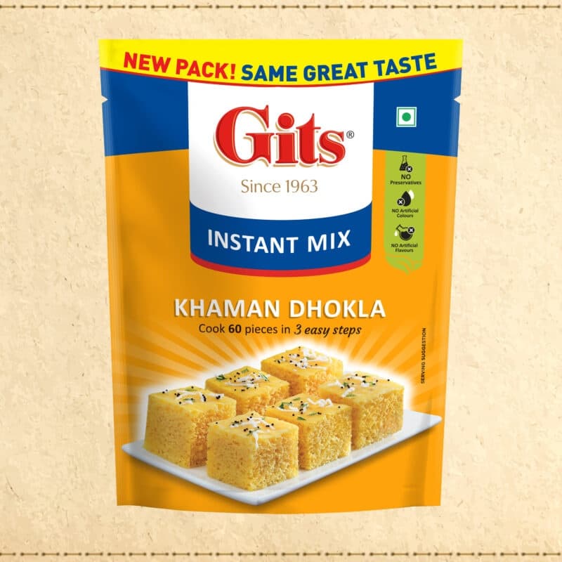 GITS Khaman Dhokla 500g - Ready-to-Cook