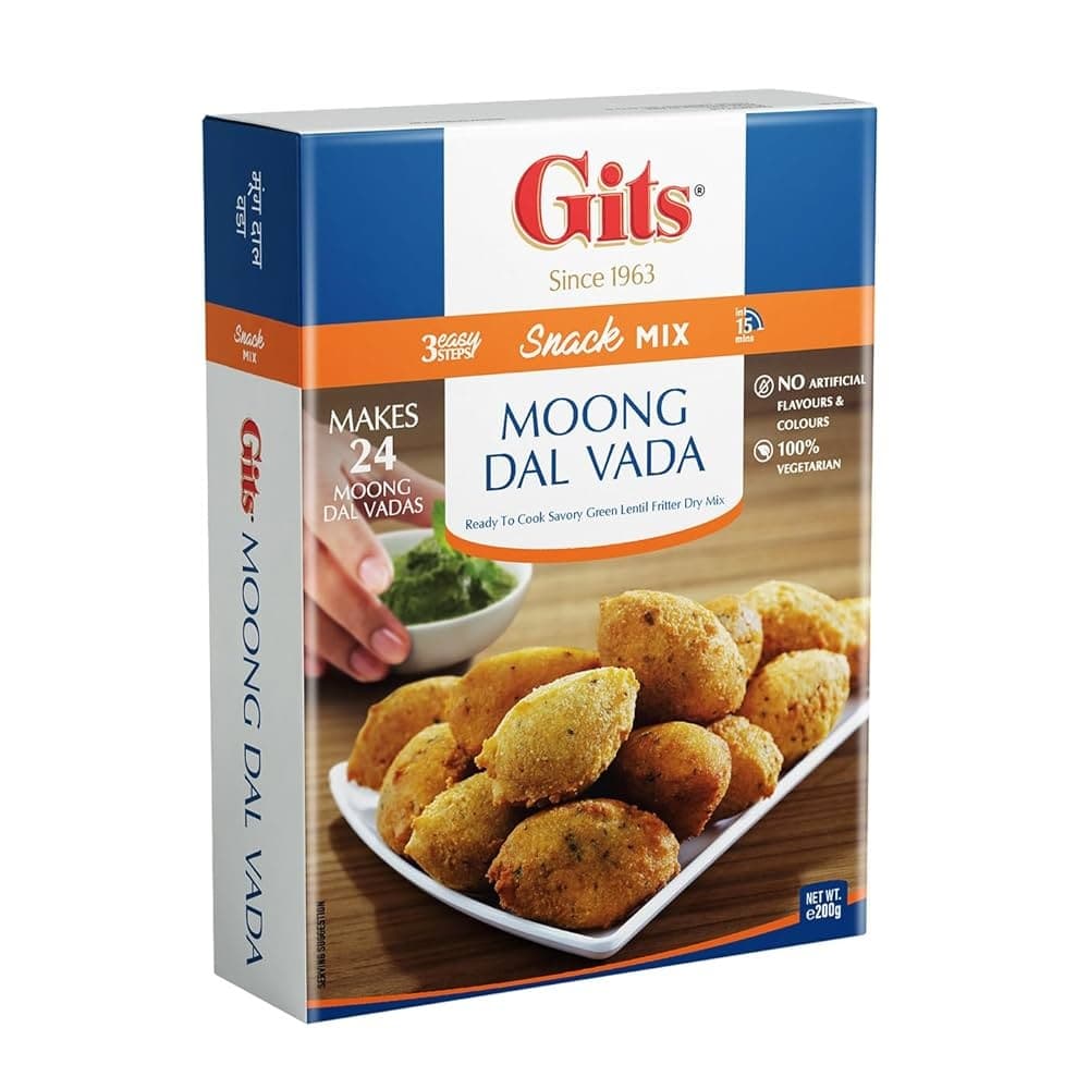 GITS Moong Dal Vada 200g - Ready-to-Cook
