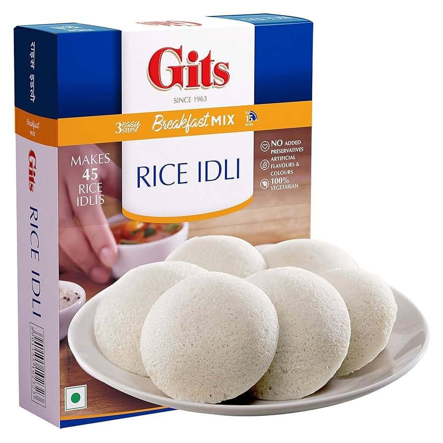 GITS Rice Idli 500g - Ready-to-Cook