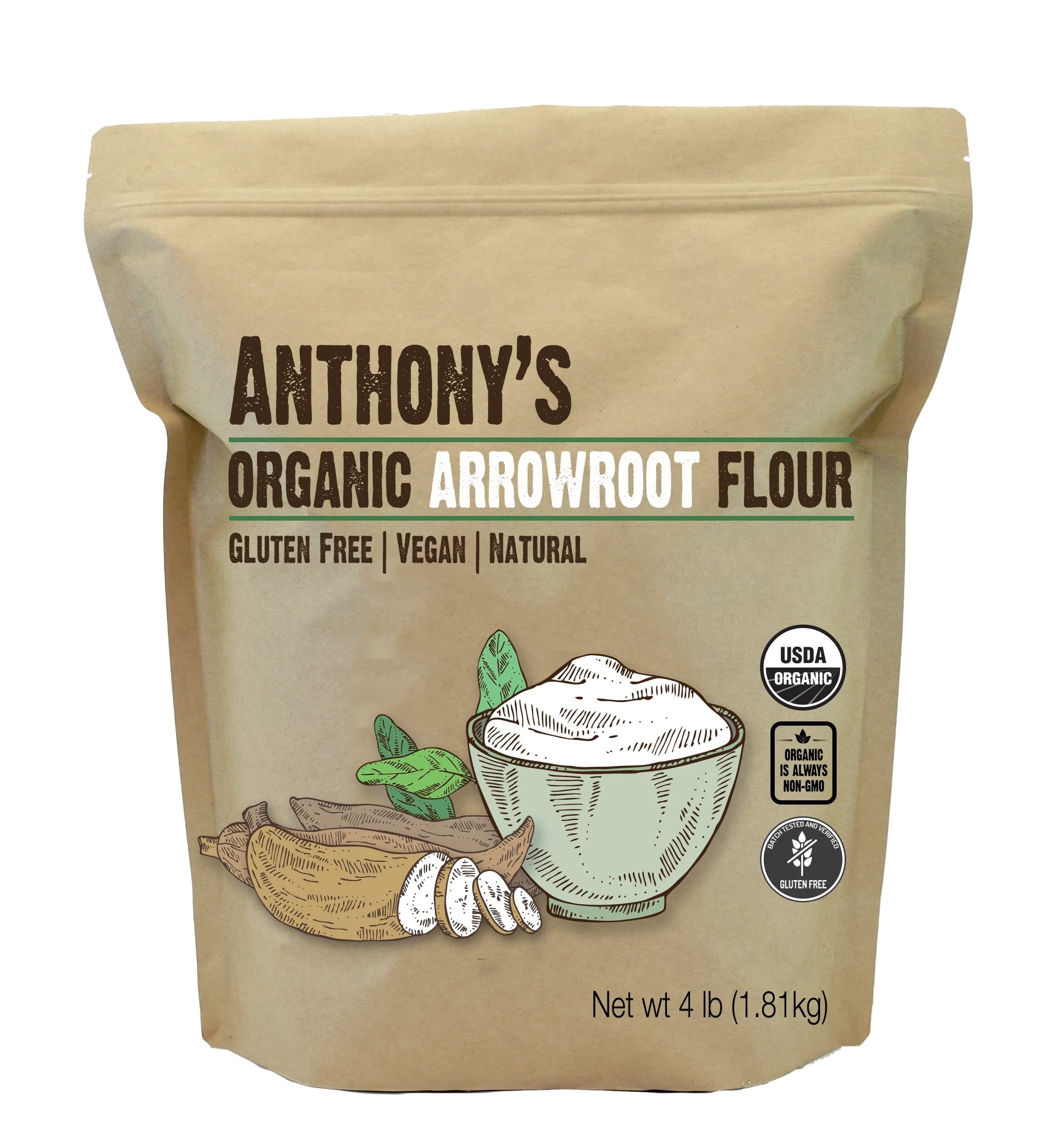 Global Choice Arrowroot Powder 400g - Flour & Grains