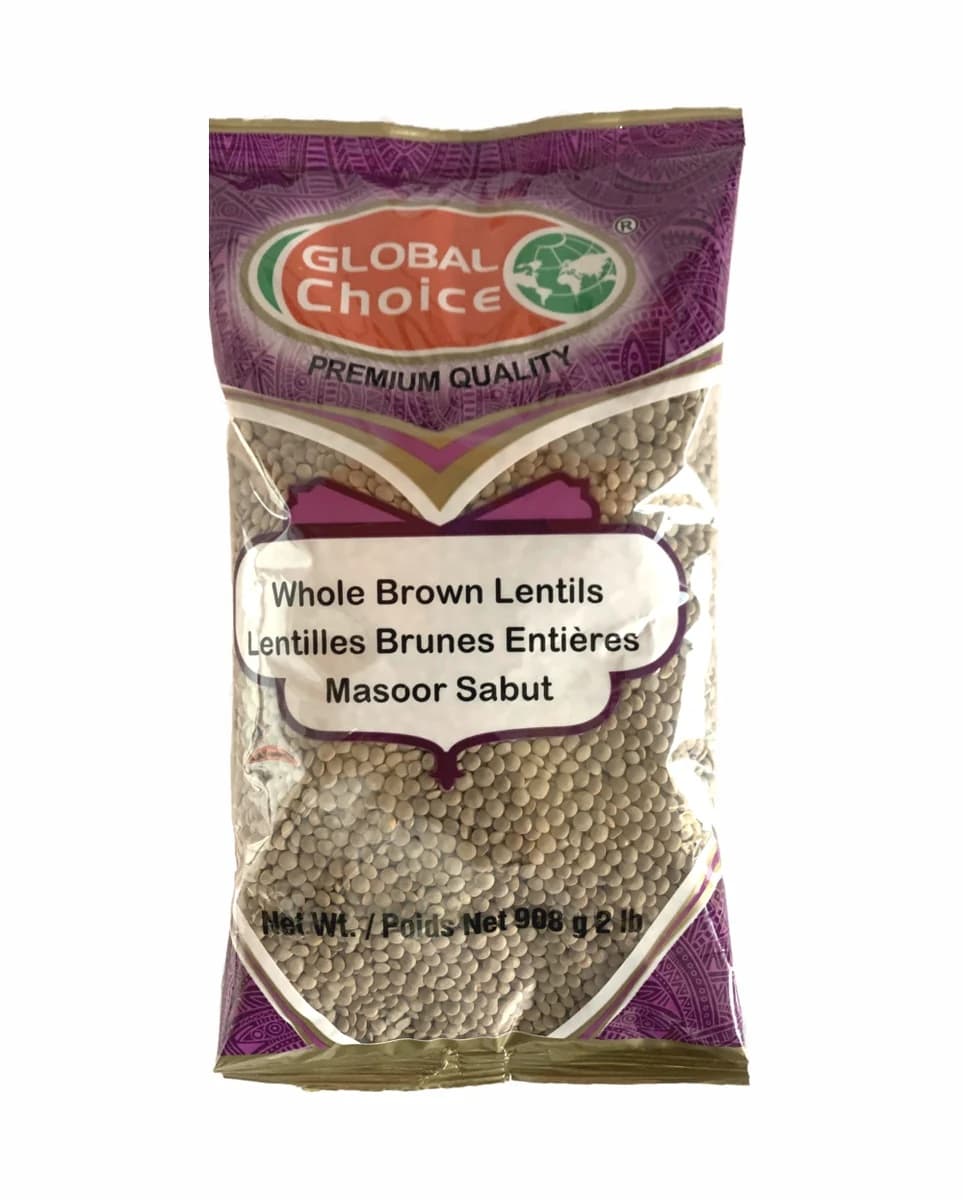 Global Choice Masoor Brown 2lb - Pulses