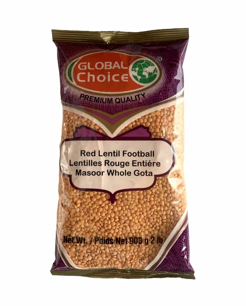 Global Choice Masoor Gota Red 2lb - Pulses