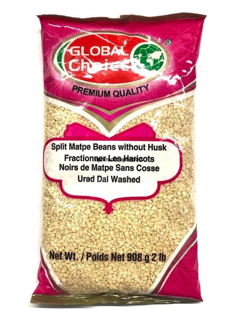 Global Choice Urad Dal Washed 2lb - Pulses