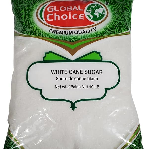 Global Choice White Cane Sugar 7lb - Cooking Essentials