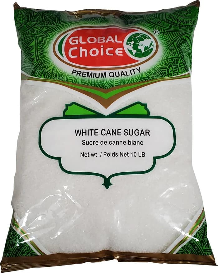 Global Choice White Sugar 10lb - Cooking Essentials