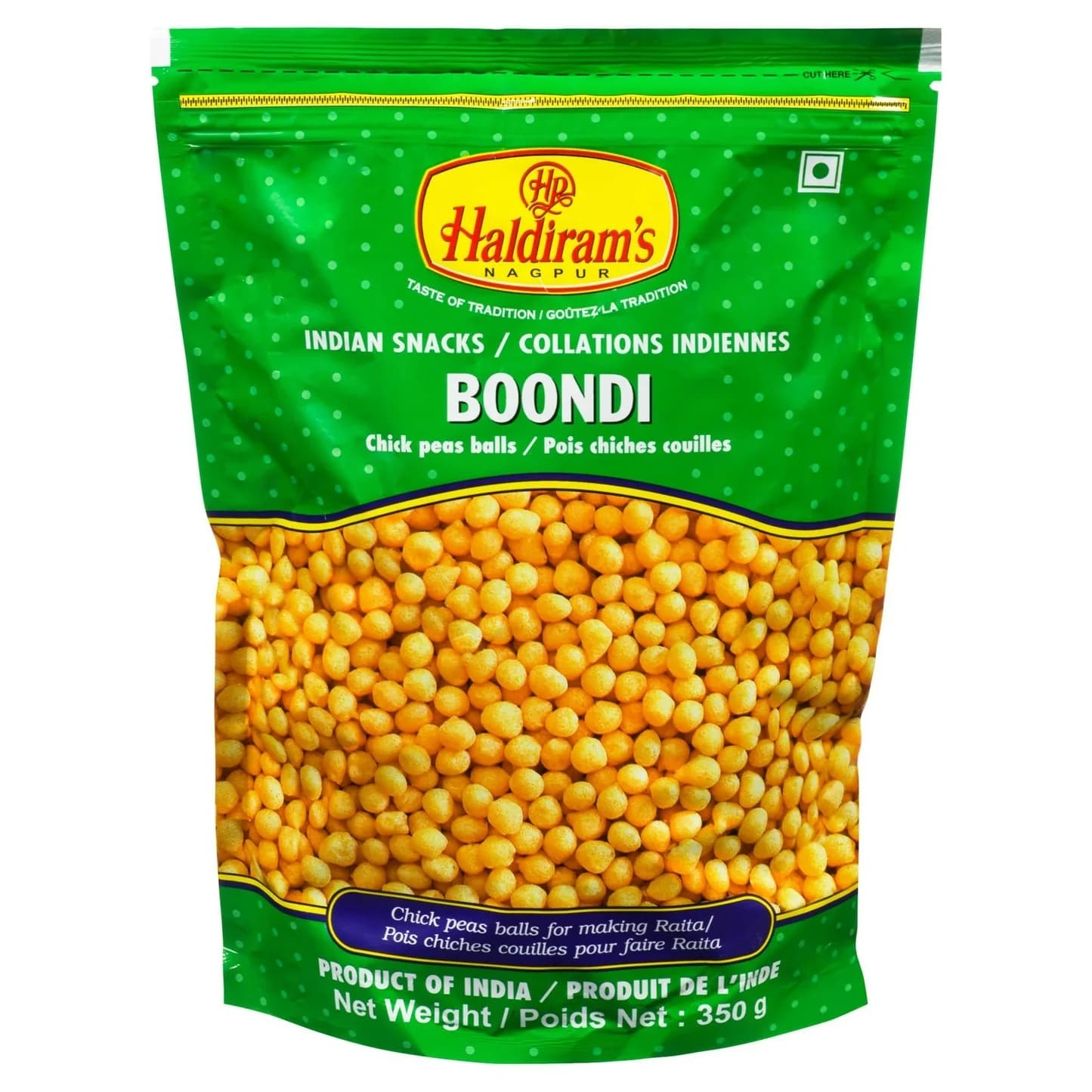 Haldiram's Boondi 350g - Snacks