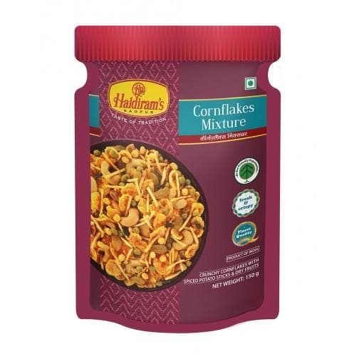 Haldiram's Cornflakes Mix 150g - Flour & Grains