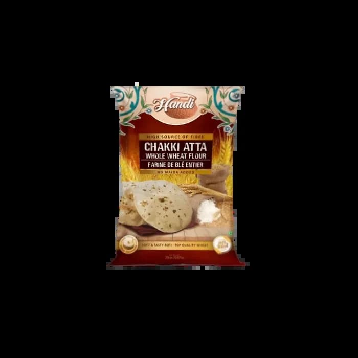 Handi Chakki Whole Wheat Flour 20lb - Flour & Grains