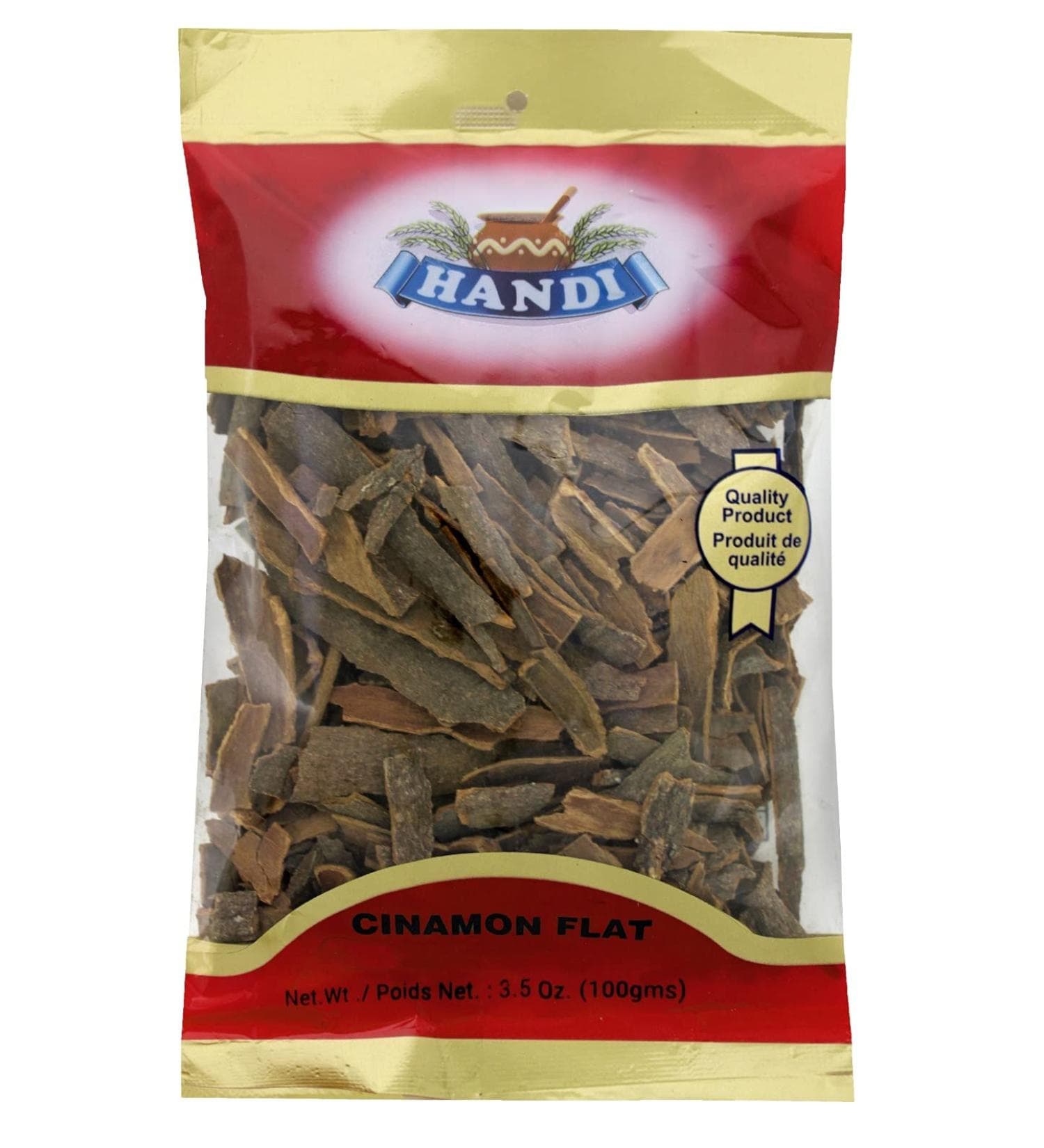 Handi Cinnamon Stick Flat 100g - Spices and Herbs