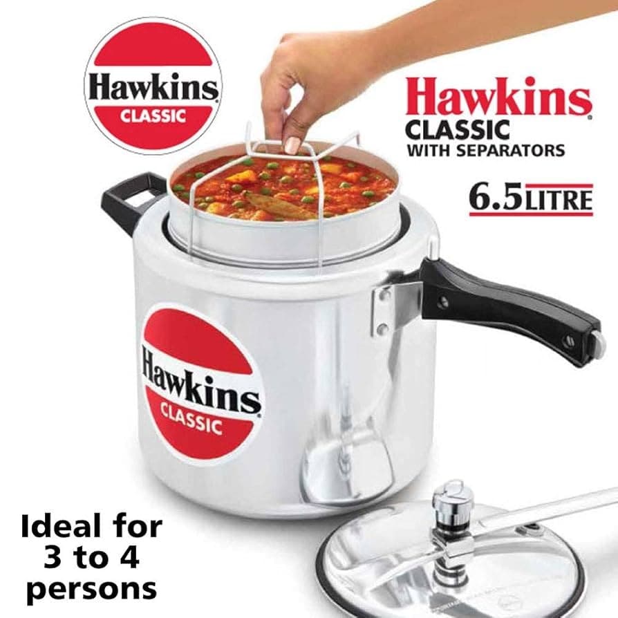 Hawkins Classic Pressure Cooker 6.5L - Household