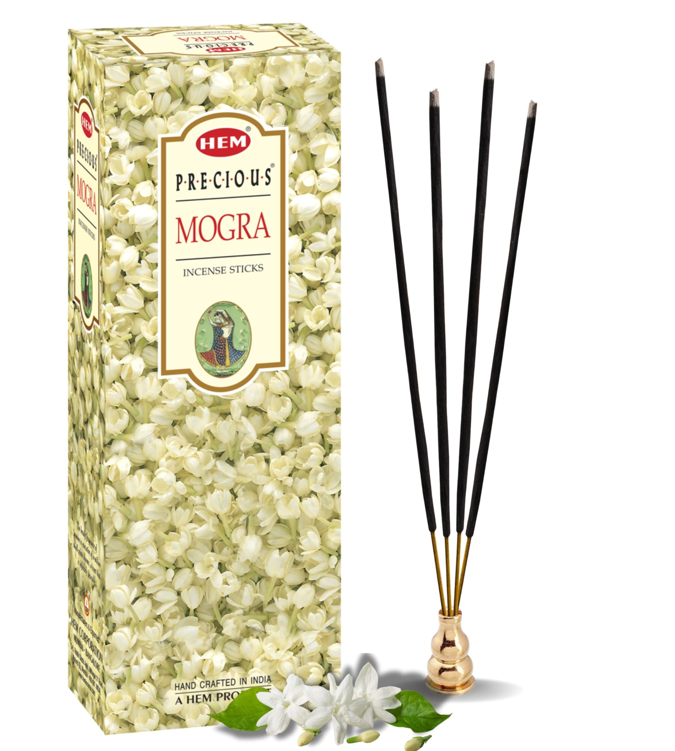 HEM Mogra Incense 6 Pack - Religious