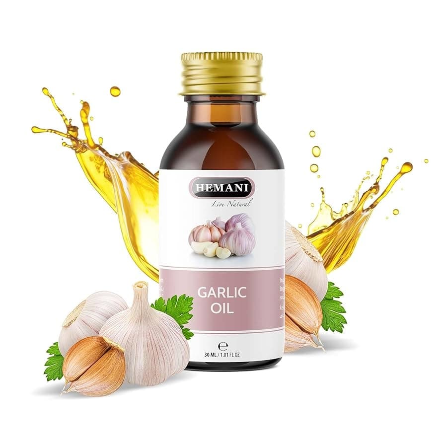 Hemani Garlic Oil 30ml - Cooking Essentials