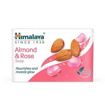 Himalaya Almond & Rose Soap 125g - Health & Care