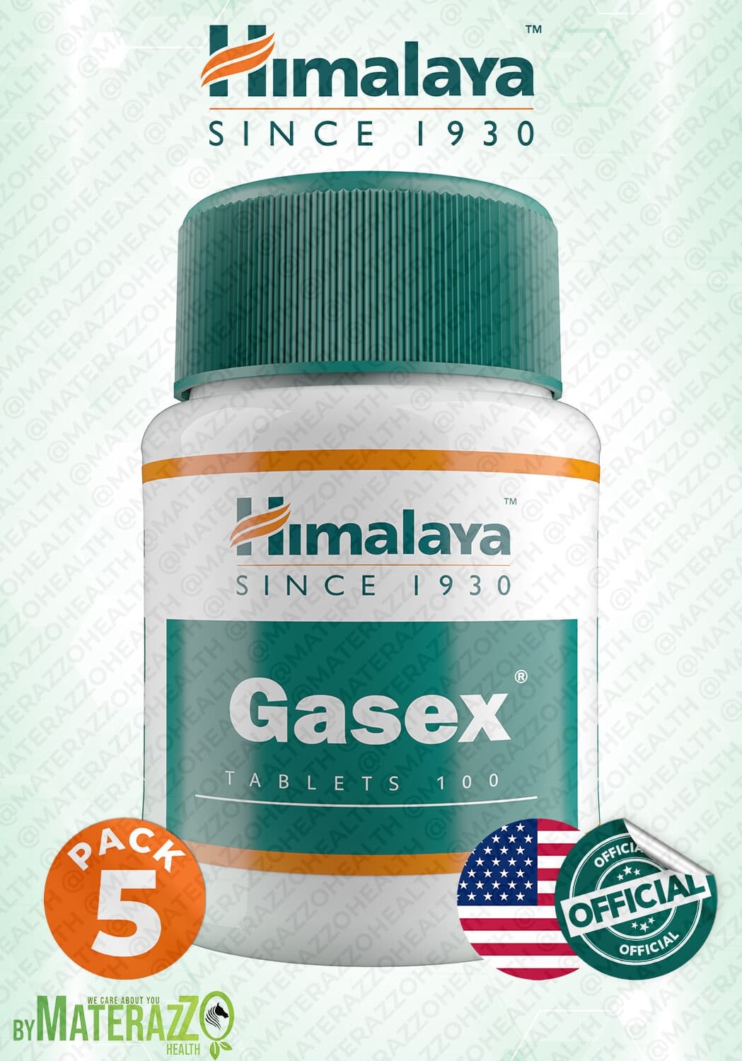 Himalaya Gasex Tablets 100pcs - Health & Care