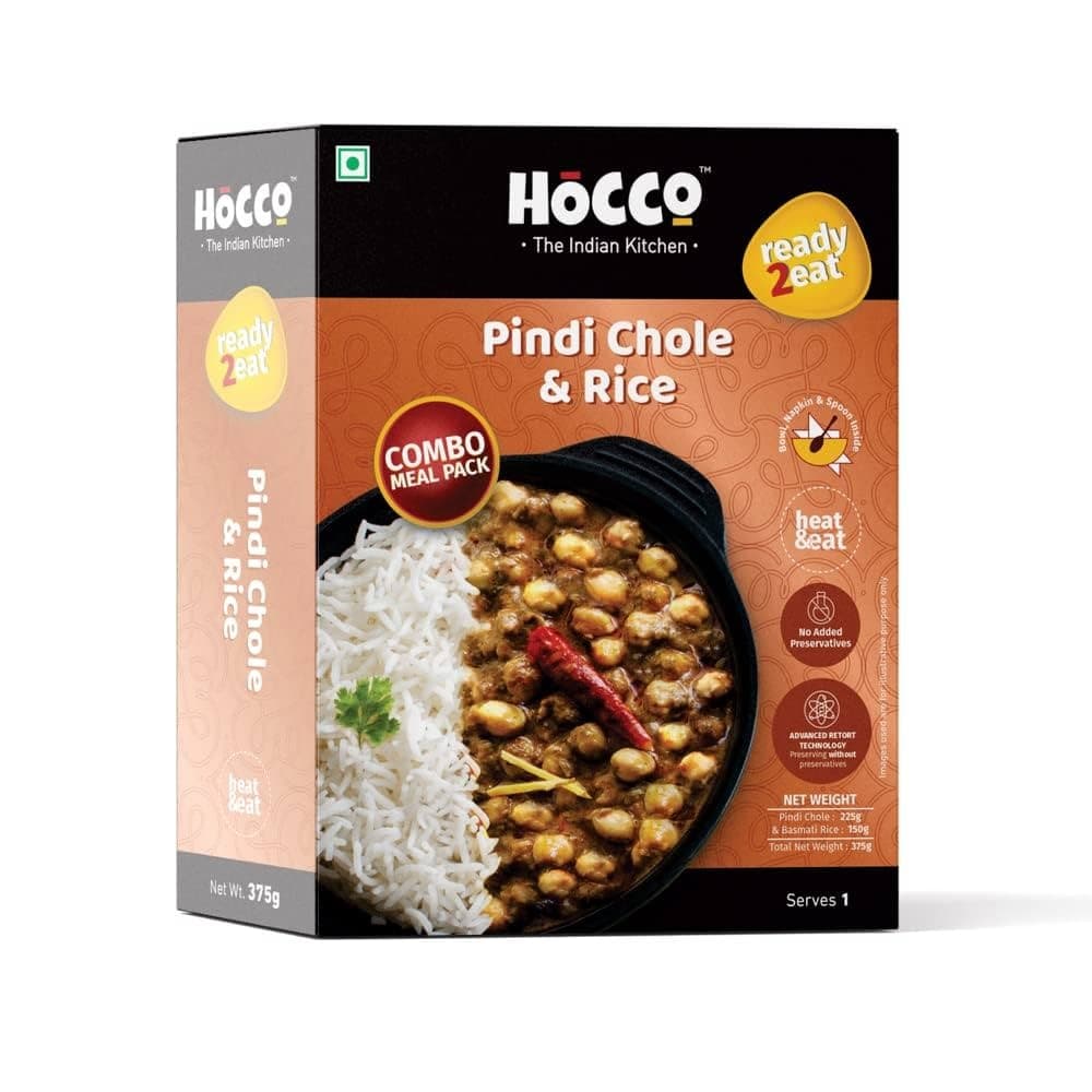 HOCCO Pindi Chole Rice 375g - Ready-to-Cook
