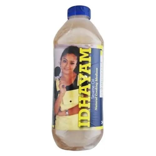 Idhayam Sesame Oil 1L - Cooking Essentials