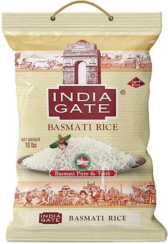 India Gate Prem Basmati Rice 10lb - Flour & Grains