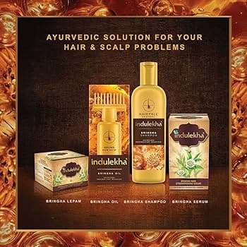 Indulekha Bringha Anti Hair Fall Shampoo 100ml - Health & Care