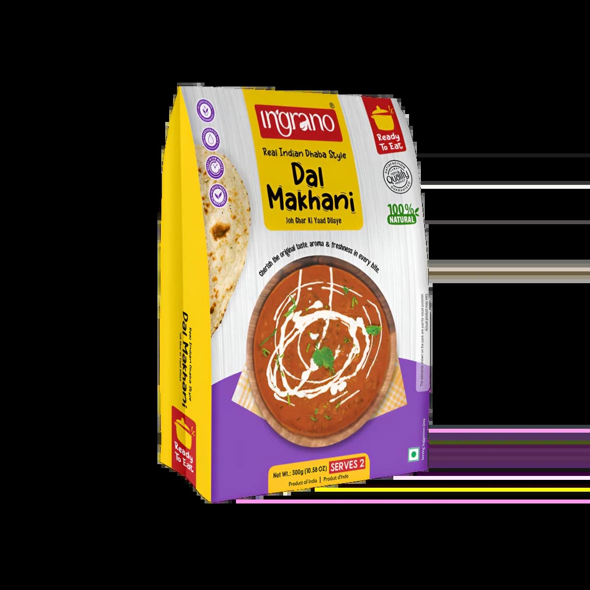 INGRANO DAL MAKHANI 285GM - Frozen