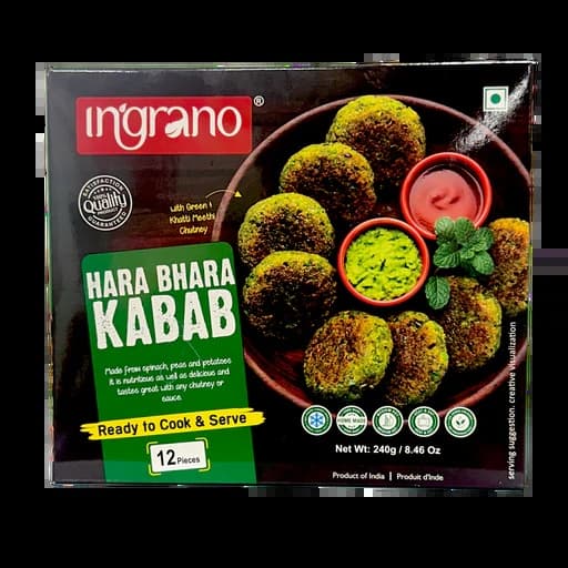 INGRANO HB KABAB 12 PCS - Frozen