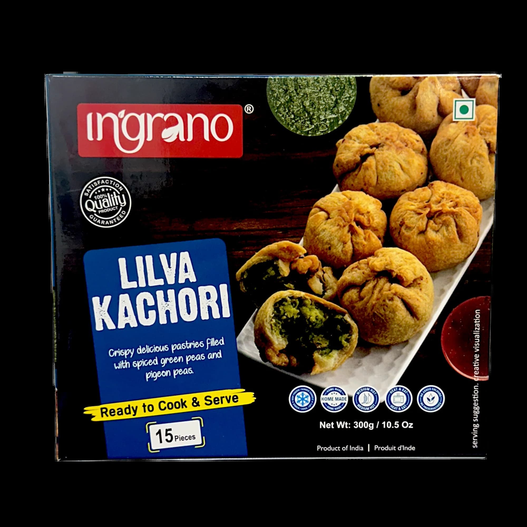 INGRANO LILVA KACHORI 300GM - Frozen