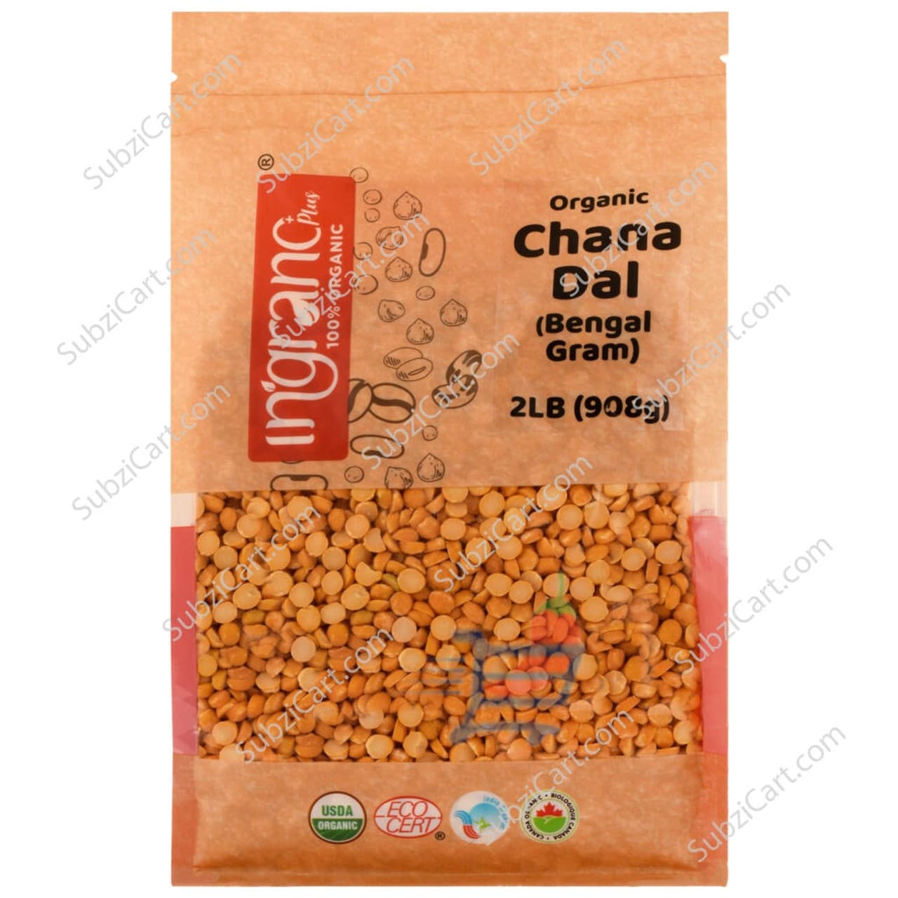 INGRANO ORG CHANA DAL 2 LB - Pulses