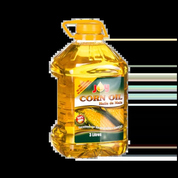 Joy Corn Oil 3L - Cooking Essentials