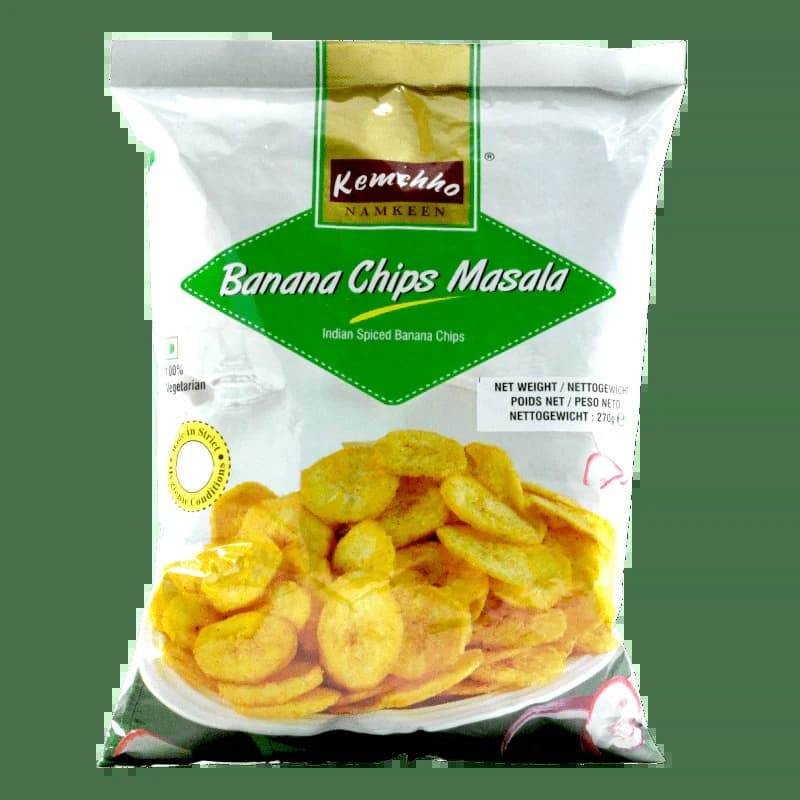 Kemcho Banana Chips Masala 270g - Snacks