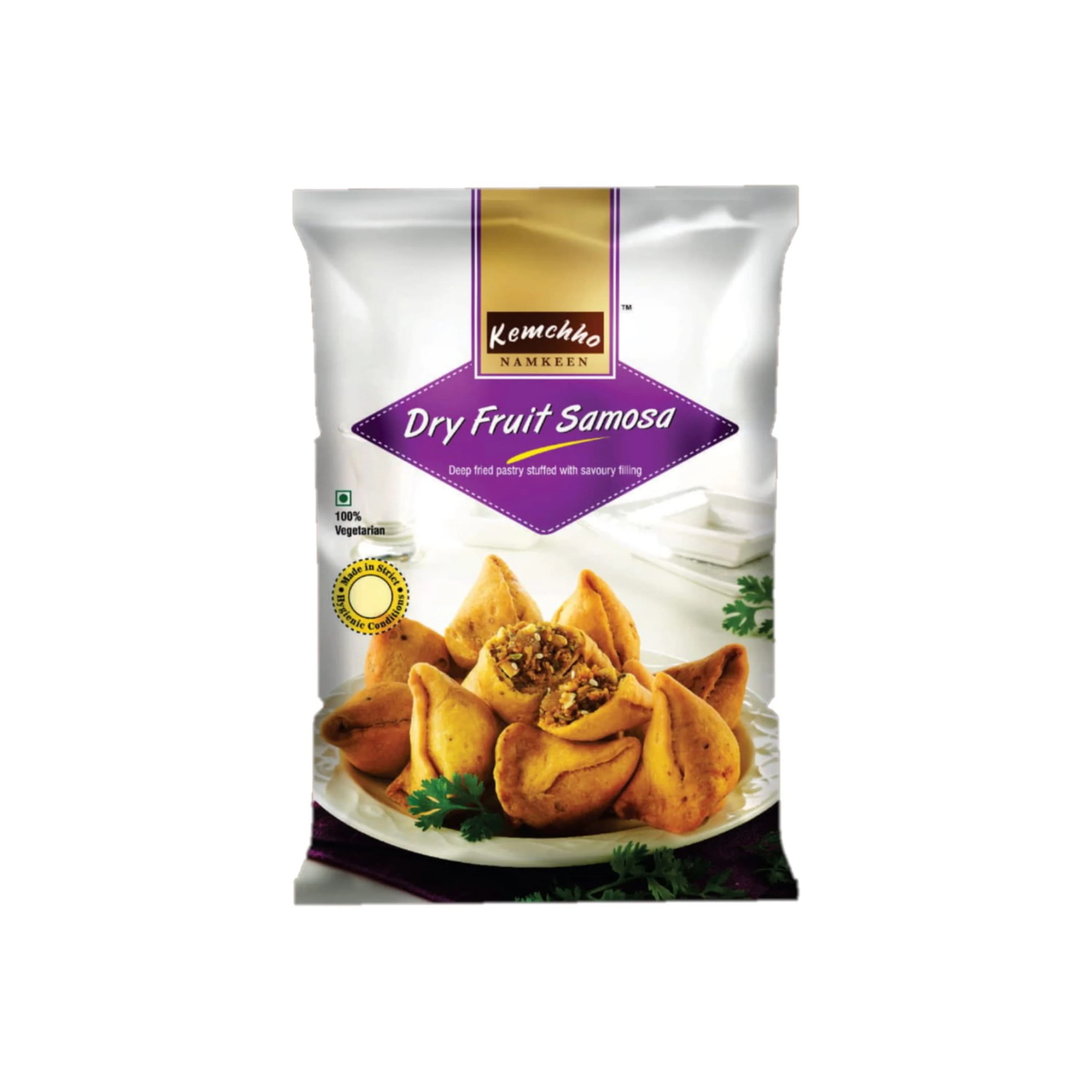 Kemcho Dry Fruit Samosa 270g - Snacks