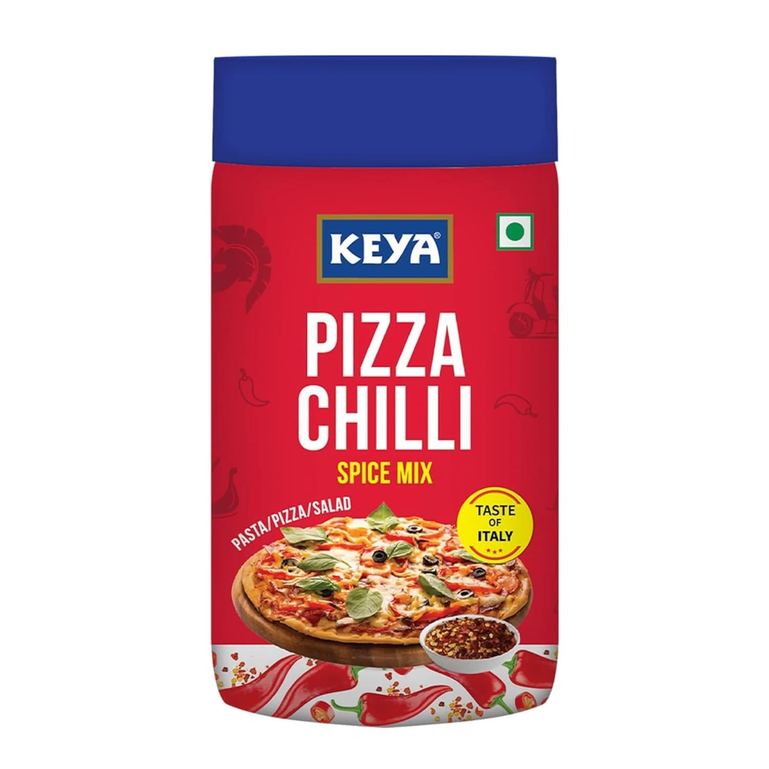 Keya Pizza Chilli Spice Mix 60g - Spices and Herbs